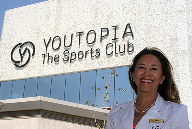 Patricia Padrón, nutricionista en el centro Youtopia